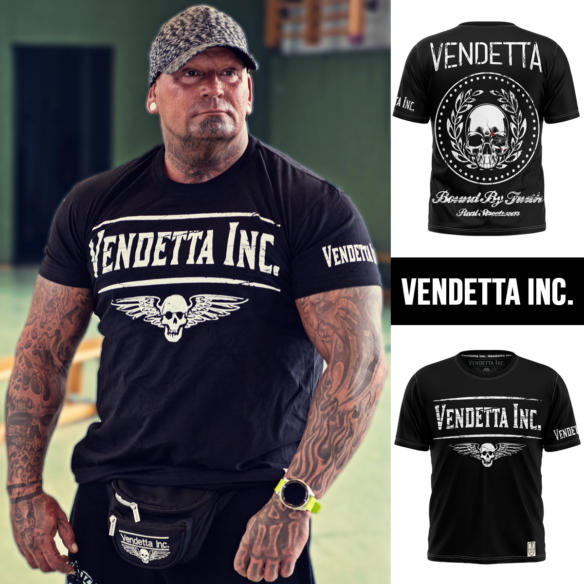 Vendetta Inc. Shirt Bound 1006 black