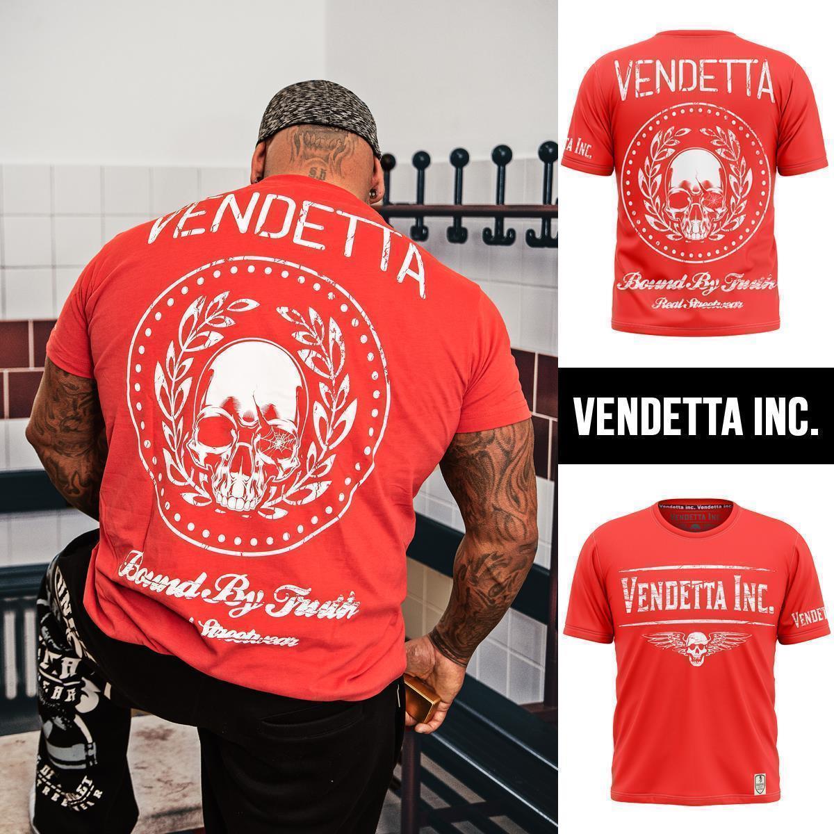 Vendetta Inc. Shirt Bound 1006 rot