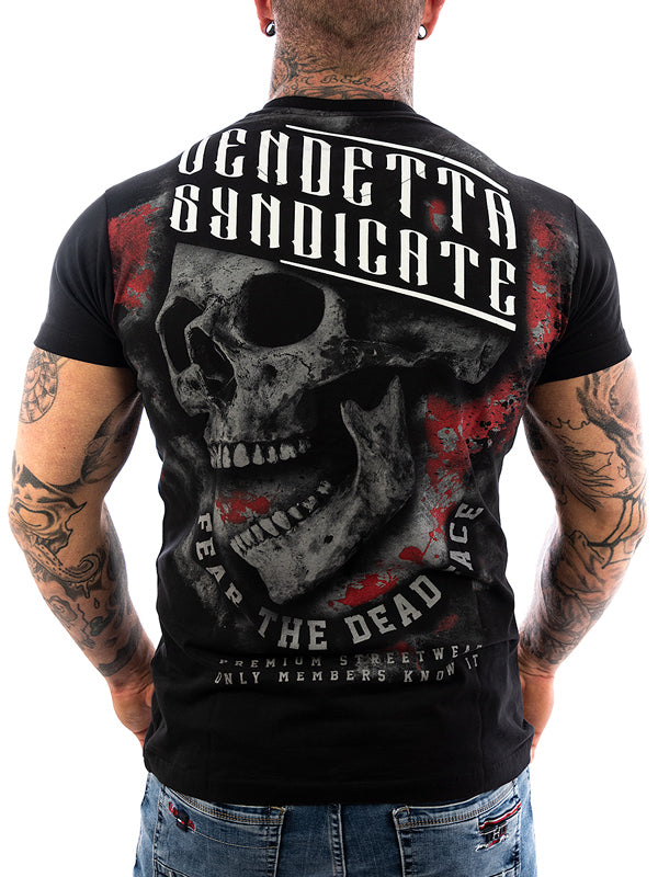 Vendetta Inc. Shirt Dead Face schwarz VD-1084