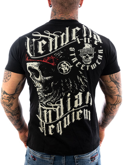 Vendetta Inc. Shirt Indian schwarz VD-1087