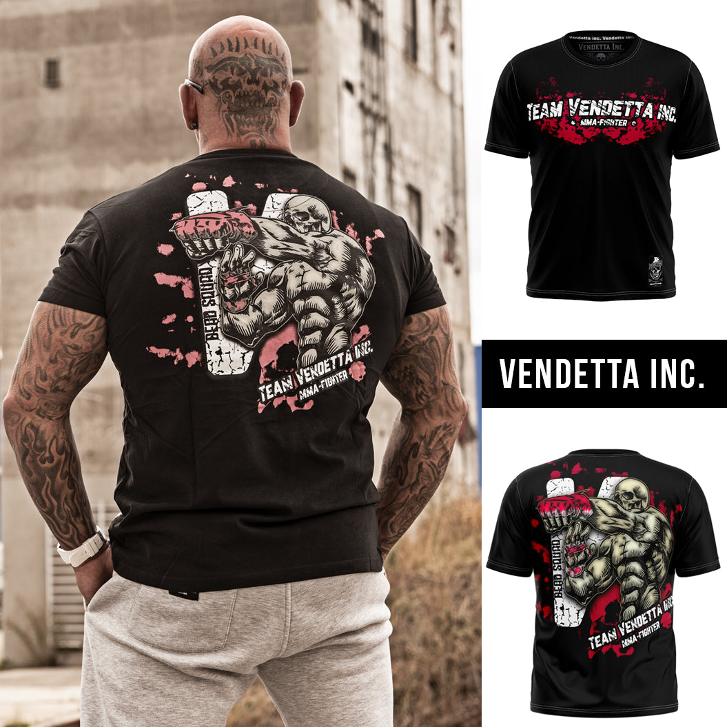 Vendetta Inc. Shirt Team MMA 1115 black