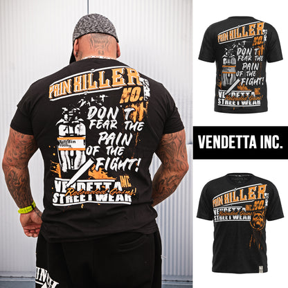 Vendetta Inc. Shirt Pain Killer black VD-1135