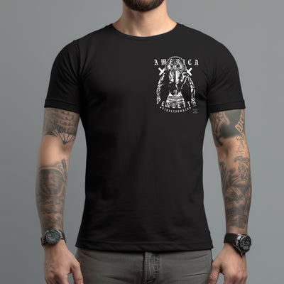 Vendetta Inc. Shirt X Fighter VD-1158 schwarz