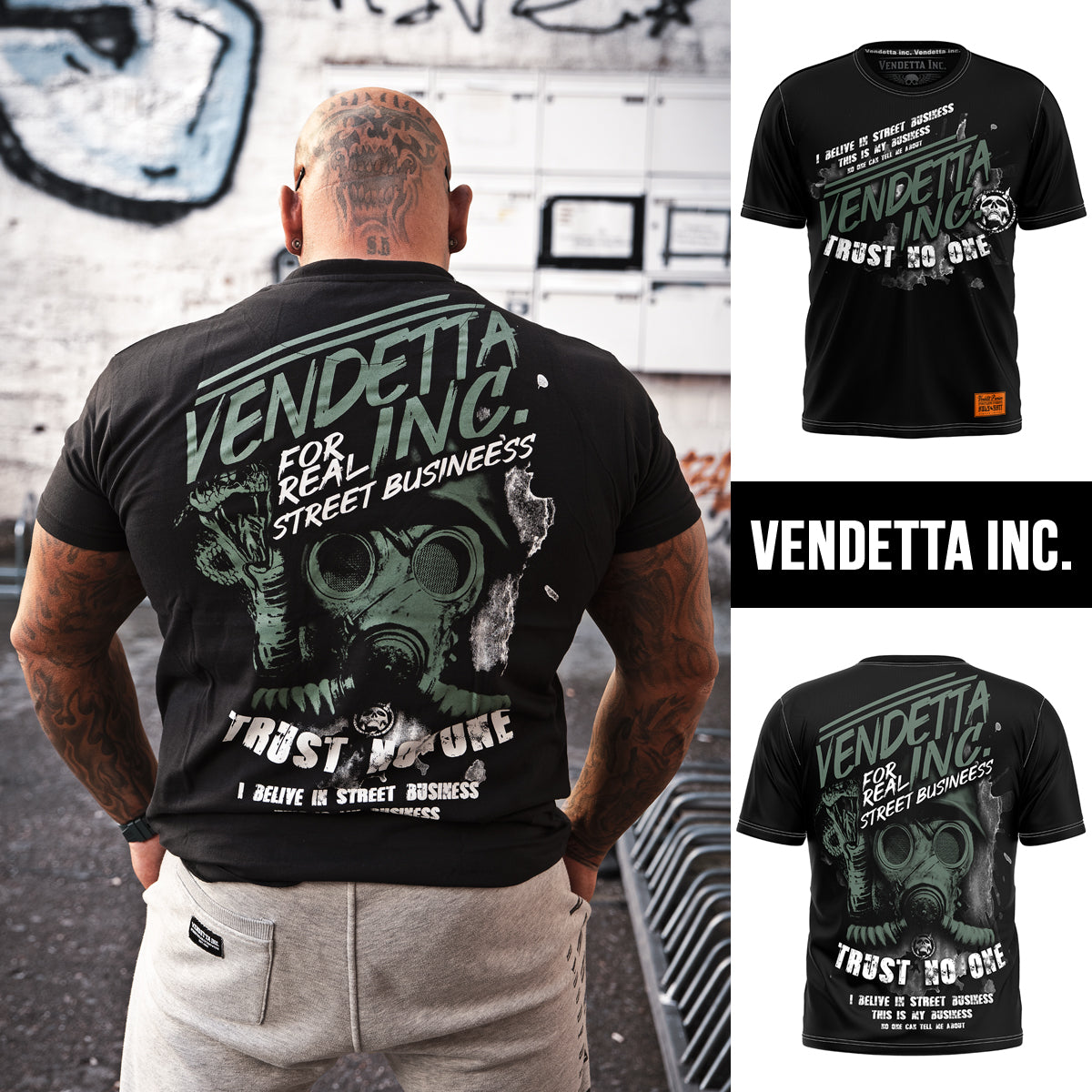 Vendetta Inc. Shirt For Real black 1165