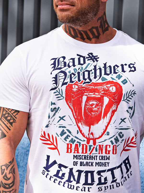 Vendetta Inc. Shirt Bad Nightbers weiß 1186