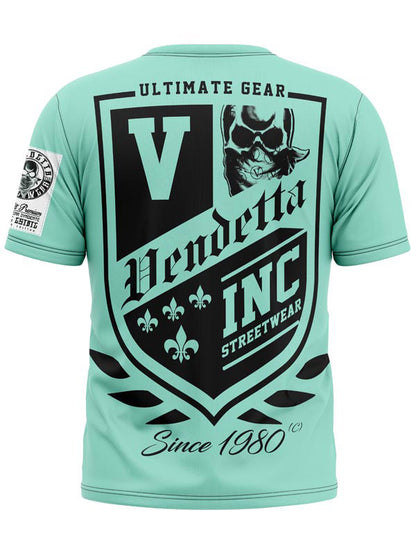 Vendetta Inc. Shirt Crime Estate beach glass 1193