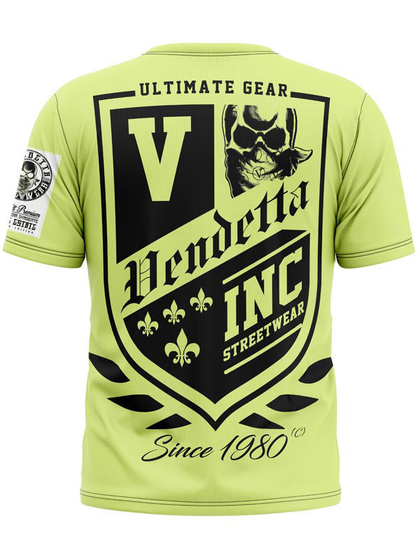 Vendetta Inc. Shirt Crime Estate sunny lime 1193