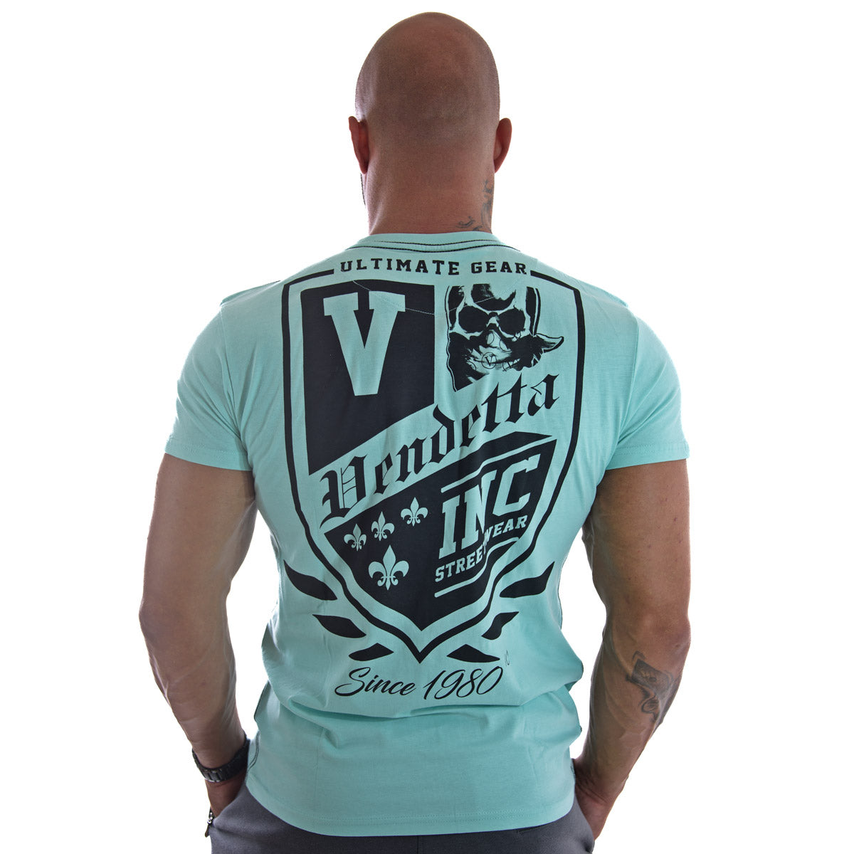 Vendetta Inc. Shirt Crime Estate beach glass 1193