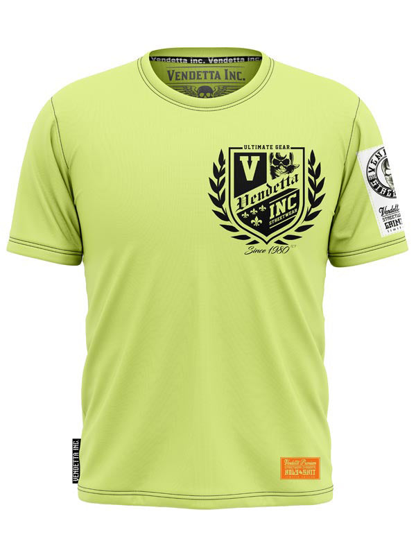 Vendetta Inc. Shirt Crime Estate sunny lime 1193