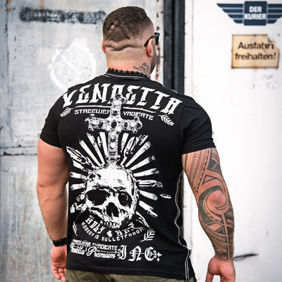 Vendetta Inc. Shirt Bulletproof schwarz 1197