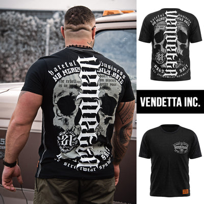 Vendetta Inc. Shirt Skull Hateful schwarz 1198