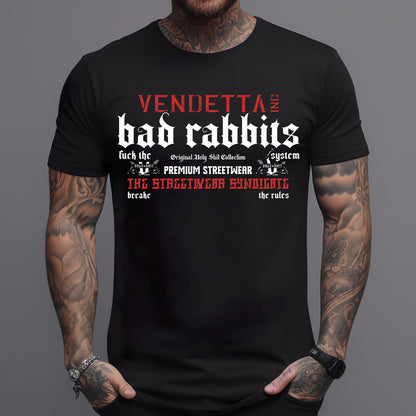 Vendetta Inc. Shirt Bad Rabbits schwarz