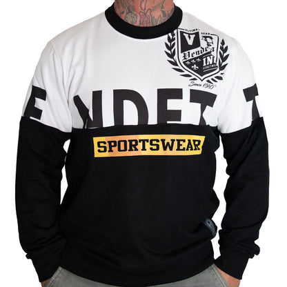 Vendetta Inc. Sweatshirt Sport schwarz,weiß 4023